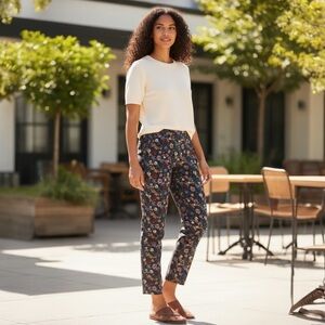 WILDFANG The Empower Wildflower Slim Crop Pant 12